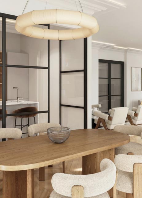 Majestuoso piso exterior reformado de 4 habitaciones